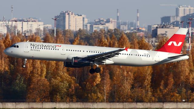VQ-BRL:Airbus A321:Nordwind Airlines